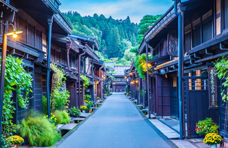 画像：古い町並