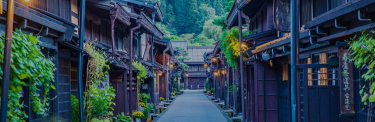 画像：古い町並